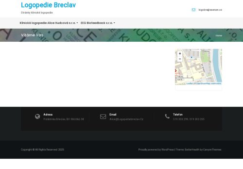 Zobrazit webové stránky Klinická logopedie - Mgr. Alice Hudcová