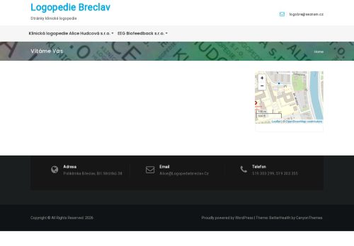 Zobrazit webové stránky Klinická logopedie - Mgr. Alice Hudcová