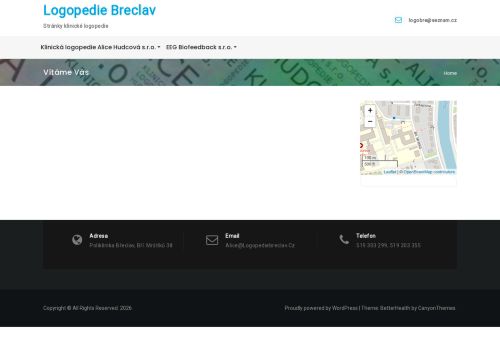 Zobrazit webové stránky Klinická logopedie - Mgr. Alice Hudcová