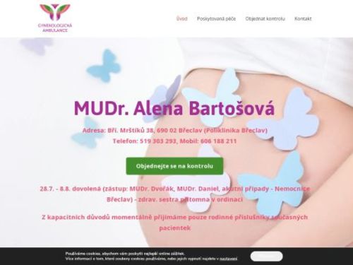 Gynekologická ambulance - MUDr. Alena Bartošová