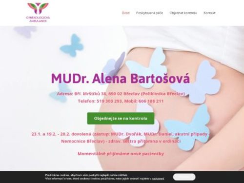 Gynekologická ambulance - MUDr. Alena Bartošová