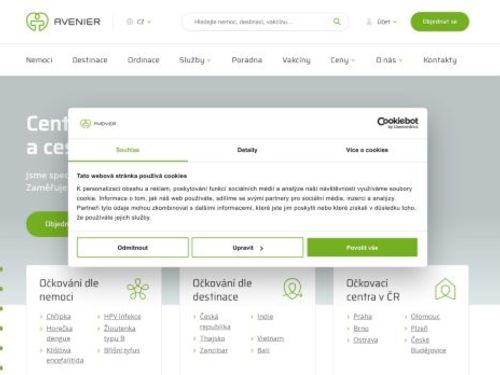 Očkovací centrum Avenier - MUDr. Jana Laštovičková