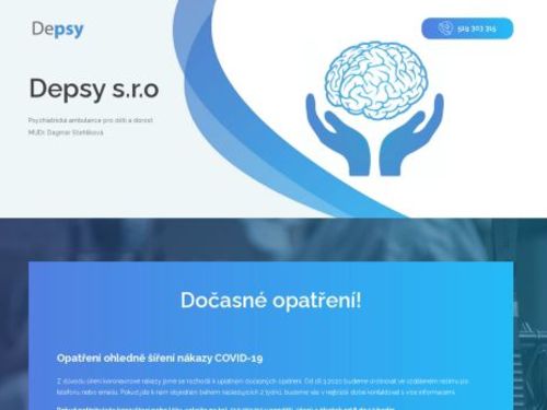 Psychiatrická ambulance pro děti a dorost Depsy s.r.o. - MUDr. Dagmar Stehlíková