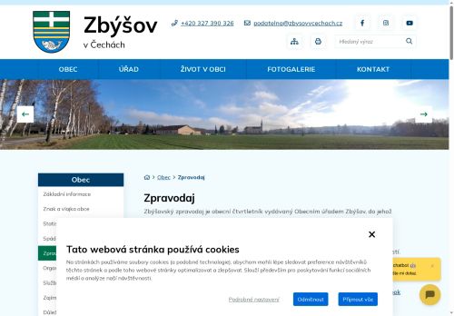 Zobrazit webové stránky Zbýšovský zpravodaj