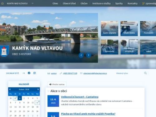 Obecní úřad Kamýk nad Vltavou