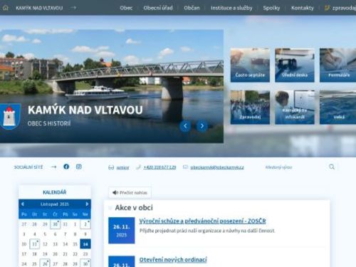 Obecní úřad Kamýk nad Vltavou
