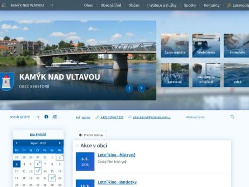 Obecní úřad Kamýk nad Vltavou