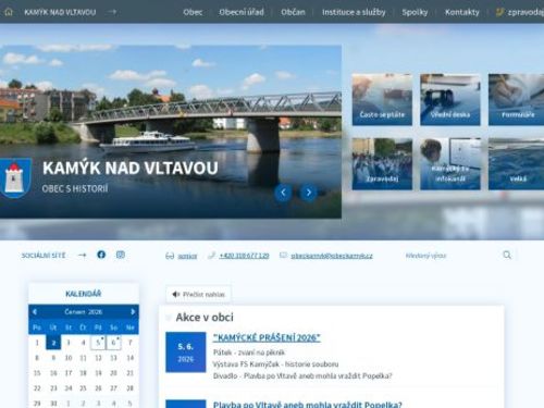 Obecní úřad Kamýk nad Vltavou