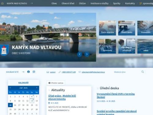 Obecní úřad Kamýk nad Vltavou