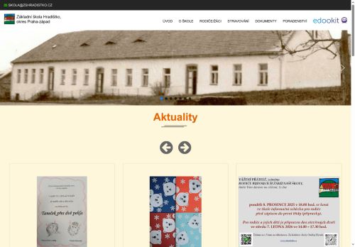 Základní škola Hradištko, okres Praha západ nabízí práci na pozici školní psycholog/školní speciální pedagog (m/ž) v obci Hradištko