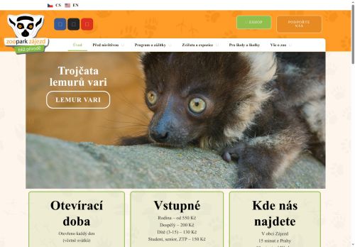 Zoopark Zájezd o.p.s. nabízí práci na pozici Uklízeč/ka v obci Zájezd