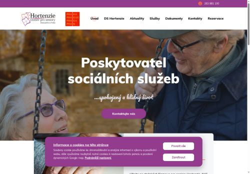 Domov pro seniory Hortenzie nabízí práci na pozici Všeobecná sestra / bratr v obci Bořanovice
