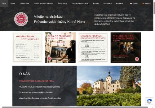 Zobrazit webové stránky Průvodcovské služby Kutná Hora