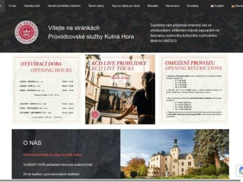 Průvodcovské služby Kutná Hora