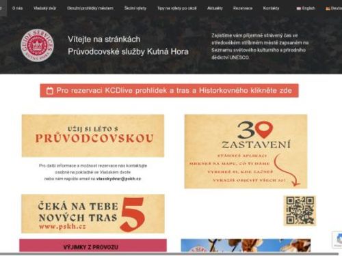 Průvodcovské služby Kutná Hora