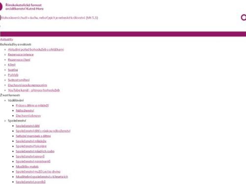 Římskokatolická farnost - arciděkanství Kutná Hora