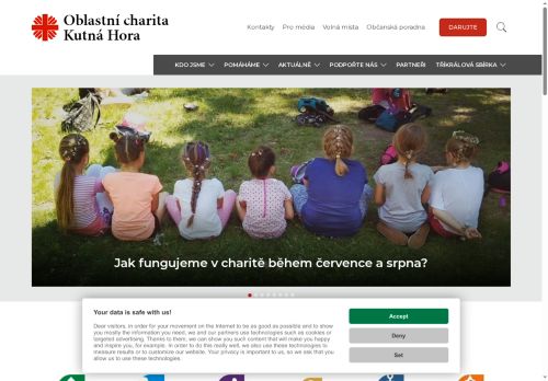 Zobrazit webové stránky Oblastní charita Kutná Hora