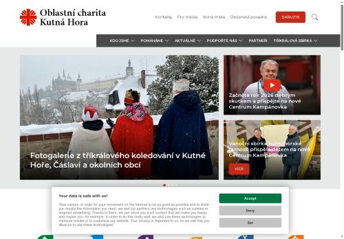 Zobrazit webové stránky Oblastní charita Kutná Hora