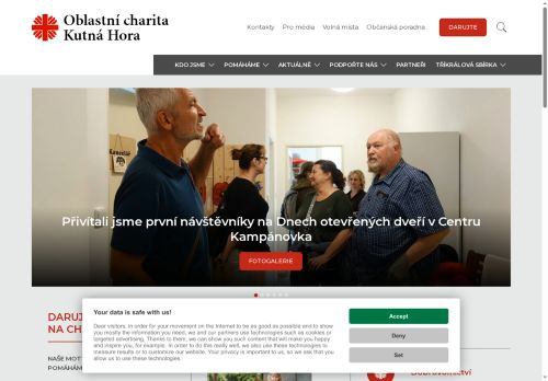 Zobrazit webové stránky Oblastní charita Kutná Hora