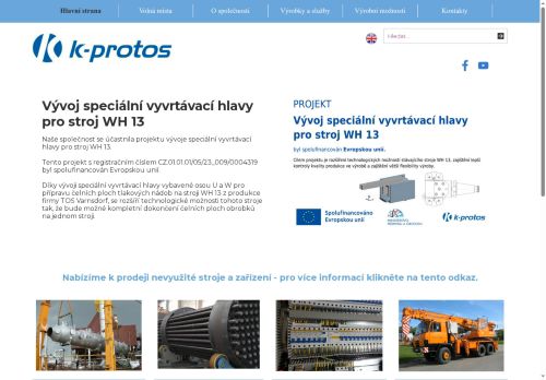 K-PROTOS, s.r.o. nabízí práci na pozici Obsluha jeřábů v obci Kralupy nad Vltavou