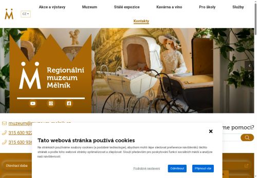 Zobrazit webové stránky Regionální muzeum Mělník
