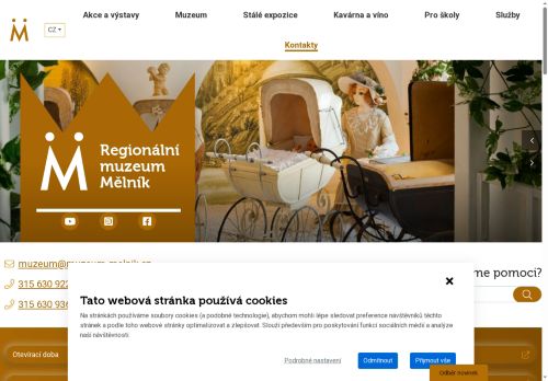 Zobrazit webové stránky Regionální muzeum Mělník