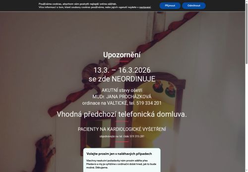 Zobrazit webové stránky Praktický lékař pro děti a dorost - MUDr. Marie Grandičová