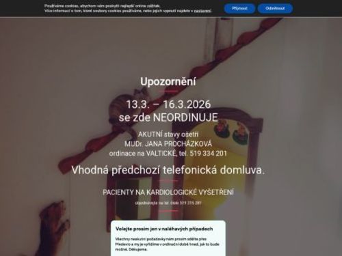 Praktický lékař pro děti a dorost - MUDr. Marie Grandičová