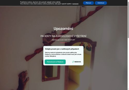 Zobrazit webové stránky Praktický lékař pro děti a dorost - MUDr. Marie Grandičová