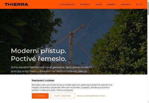 THIERRA Construction s.r.o. nabízí práci na pozici Dělníci v oblasti výstavby a údržby budov v obci Brno