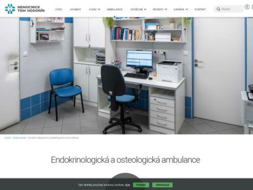 Endokrinologická a osteologická ambulance Nemocnice TGM Hodonín - MUDr. Pavel Kocman