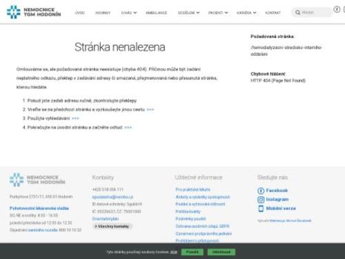 Hemodialyzační středisko Nemocnice TGM Hodonín