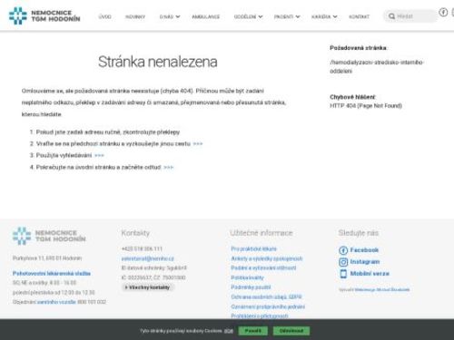 Hemodialyzační středisko Nemocnice TGM Hodonín