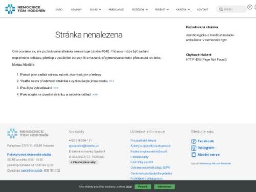 Kardiostimulační ambulance Nemocnice TGM Hodonín