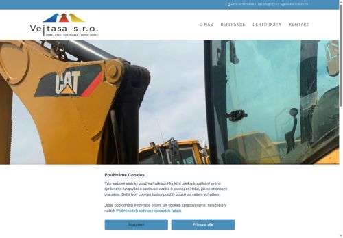 Vejtasa, spol. s r.o. nabízí práci na pozici Řidič nákladního vizidla sk. C   m/ž v obci Dyje