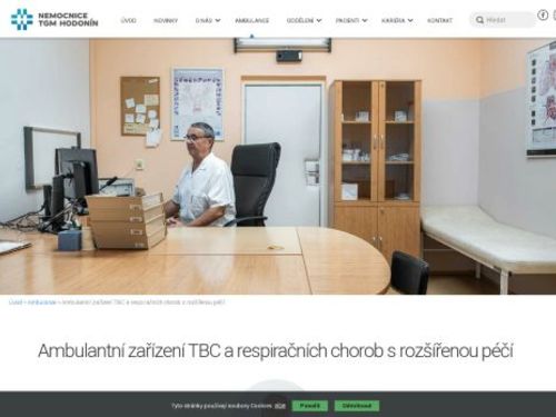 Plicní ambulance Nemocnice TGM Hodonín