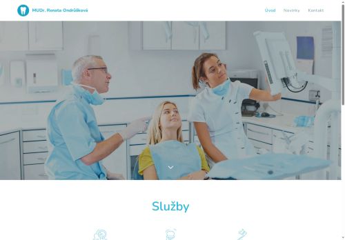Zobrazit webové stránky Zubní ordinace - MUDr. Renata Ondrůšková