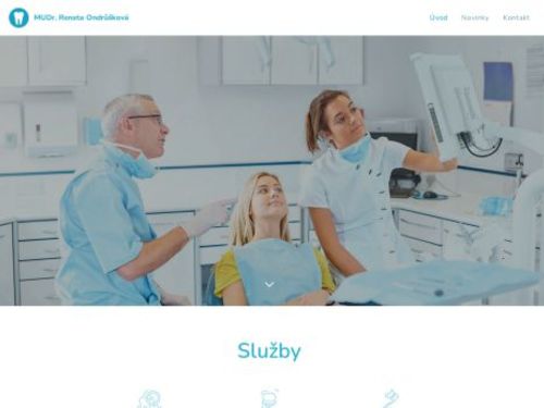 Zubní ordinace - MUDr. Renata Ondrůšková