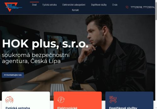 HOK plus, spol. s r.o. nabízí práci na pozici strážný, vrátný (m/ž) v obci Brandýs nad Labem-Stará Boleslav