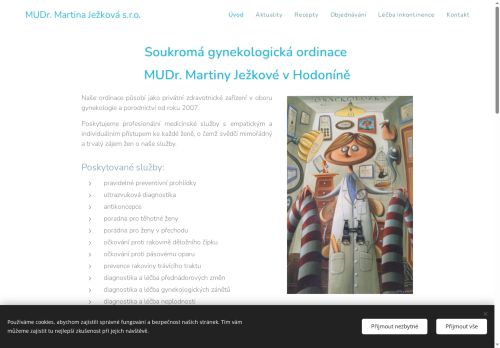 Zobrazit webové stránky Gynekologická ambulance - MUDr. Martina Ježková