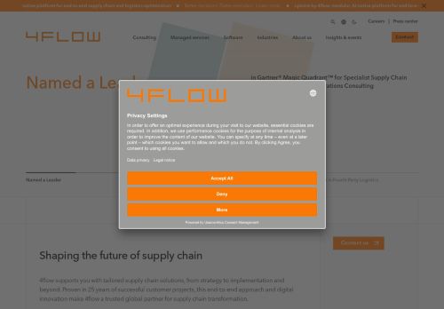 4flow management GmbH organizační složka nabízí práci na pozici Supply Chain Analyst / Analytik se zaměřením na dodavatelský řetězec v obci Plzeň