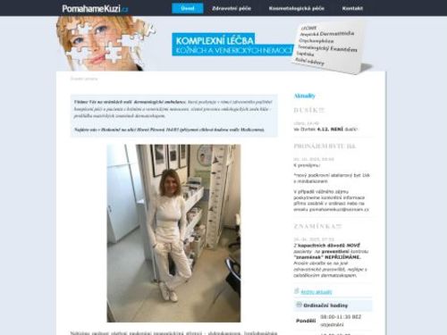 Kožní ambulance - MUDr. Lenka Kráľovičová