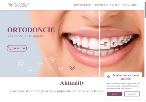 Zobrazit webové stránky Ortodoncie Hodonín - MDDr. Kristina Čížková