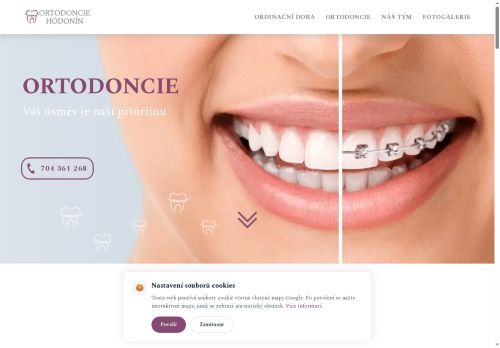 Zobrazit webové stránky Ortodoncie Hodonín - MDDr. Kristina Čížková