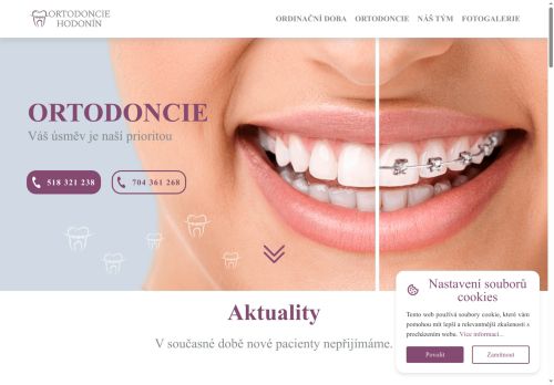 Zobrazit webové stránky Ortodoncie Hodonín - MDDr. Kristina Čížková
