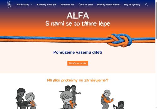 Webové stránky Středisko výchovné péče Svitavska, Hradec nad Svitavou