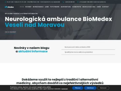 Neurologická ambulance Medex. s.r.o. - MUDr. Jana Čípová