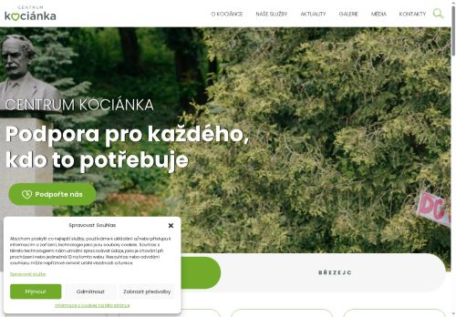 Centrum Kociánka nabízí práci na pozici uklizečka v obci Brno