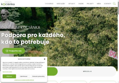 Centrum Kociánka nabízí práci na pozici Pracovník v sociálních službách - terénní odlehčovací služba v obci Brno