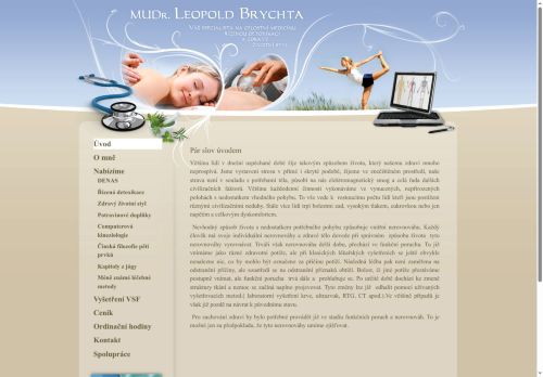 Zobrazit webové stránky Praktický lékař pro dospělé - MUDr. Leopold Brychta